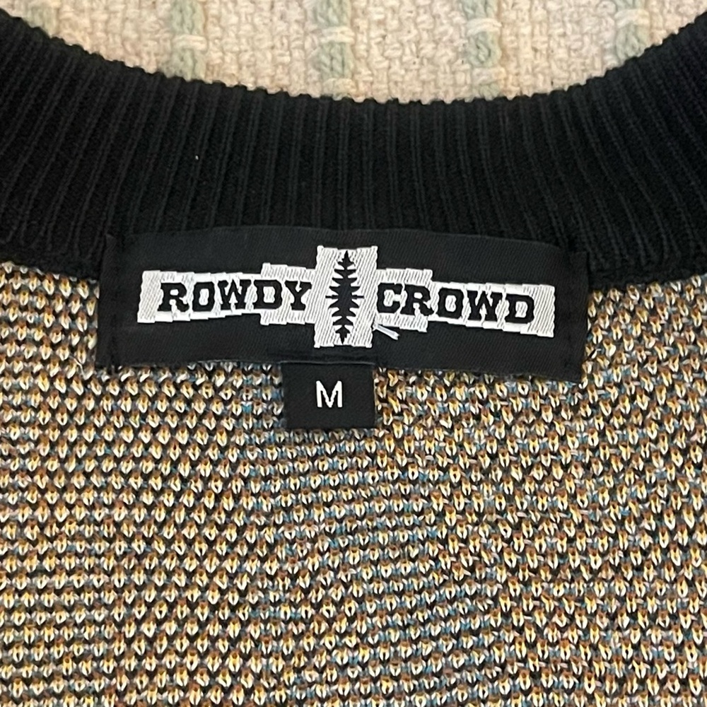 Rowdy Crowd - Aztec Pattern Sleeveless Sweater - … - image 5